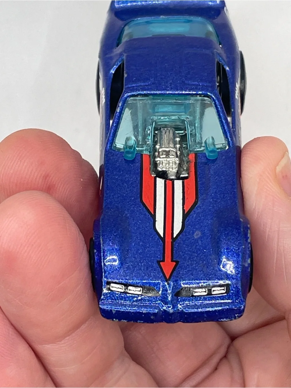 Vintage 1987 Hot Wheels FIREBIRD FUNNY CAR The Speed Monster Blackwall Dragster